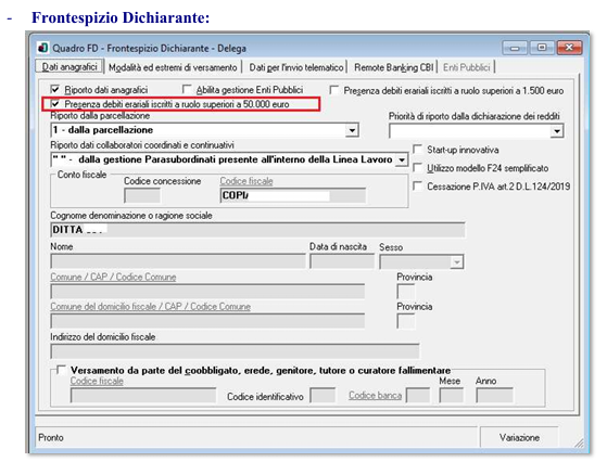 ebrige novità delega