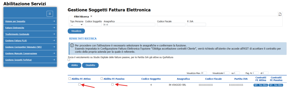abilitazione asit