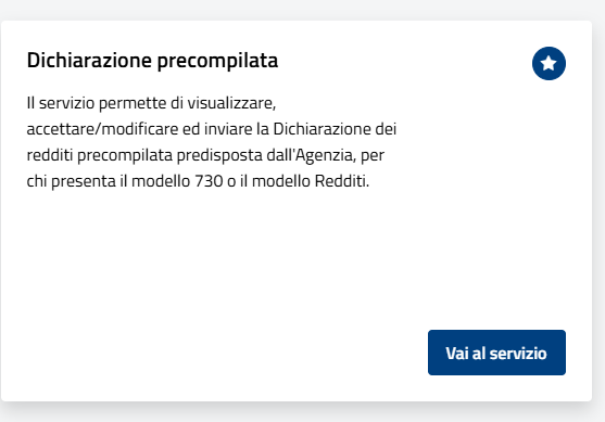 dichiarazione precompilata acquisizione dichiarazione precompilata acquisizione